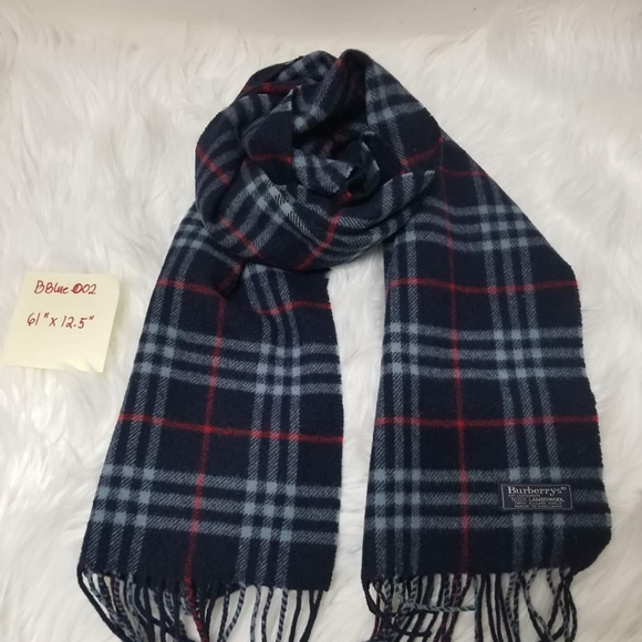 authentic burberry scarf